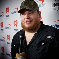 Luke Combs dominated the top of the chart in 2019, spending a total of 34 weeks at number one with three albums. No other act spent more than one week in the top spot. Luke Combs interview.jpg