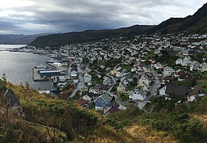 Panorama von Måløy