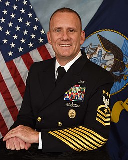 Steven S. Giordano 14th Master Chief Petty Officer of the US Navy