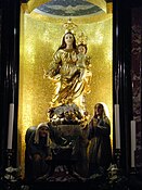 Madonna del Trompone med Domenica Millianotto, før og efter bedring