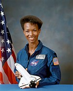 Mae Jemison - Official portrait of 1987 astronaut candidate.jpg