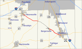 Map of Indiana State Road 144.svg