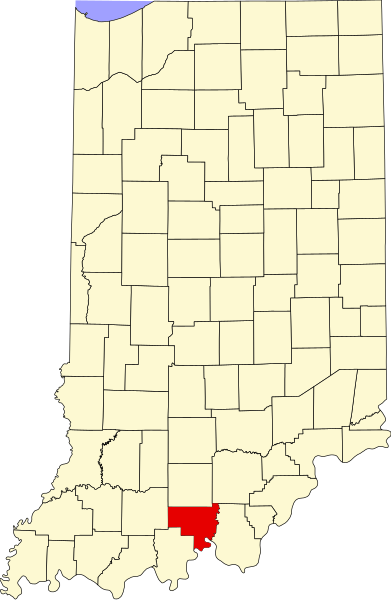 File:Map of Indiana highlighting Crawford County.svg