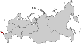 Circondario federale della Crimea – Mappa