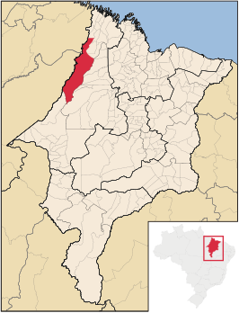 Kaart van Centro Novo do Maranhão