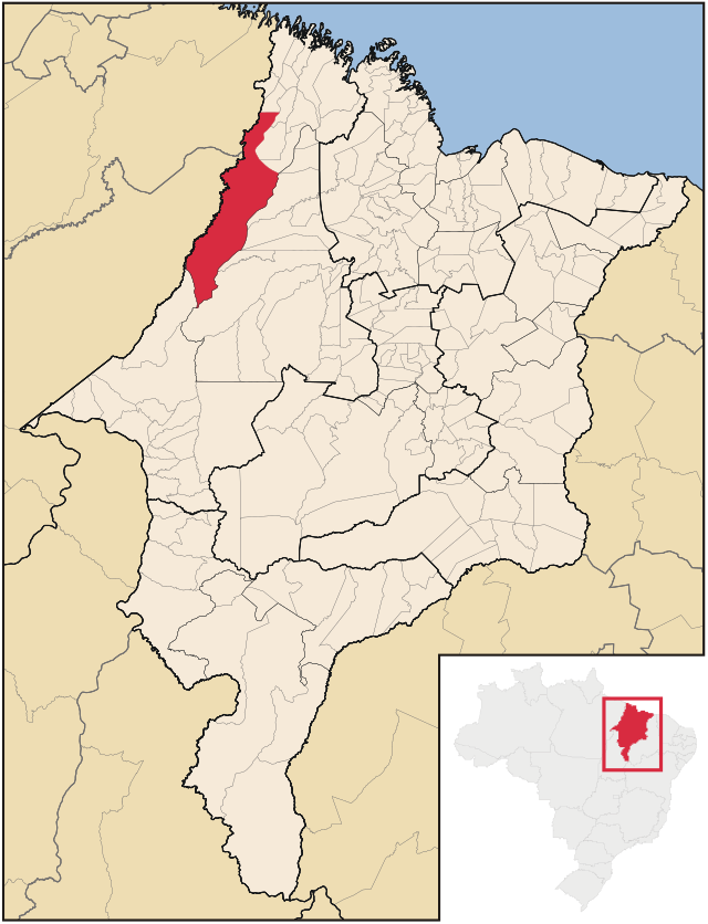 Localização de Centro Novo do Maranhão no Maranhão
