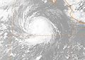 Hurricane Marty on August 9, 1985.