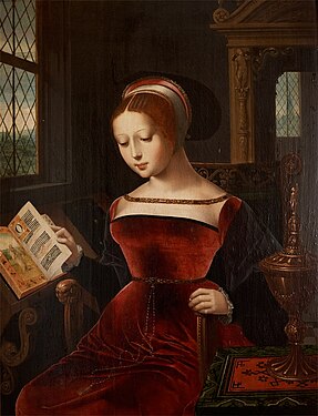 Portrait of Lady Jane Grey by Lucas de Heere before 1584)