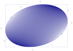 Dieselbe Ellipse, gedreht*