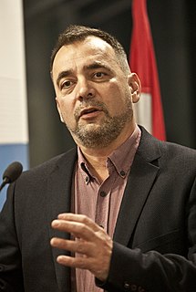 <span class="mw-page-title-main">Tamás Meszerics</span> Hungarian politician