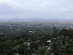 Metro Manila view from Cloud 9 Sumulong