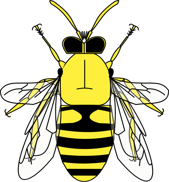 File:Meuble héraldique Abeille 64.svg