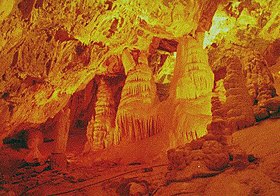 Пещера Миннетонка, расположенная на территории национального леса