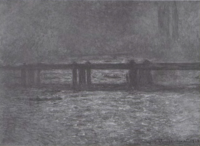 Charing Cross Bridge, Evening Effect Monet - Wildenstein 1996, 1539.png
