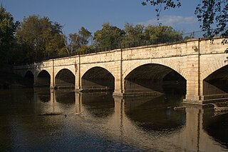 Monocacy Aqueduct Canal in Maryland, United States of America