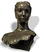 Tête d'Adolescente, 1890 - Bronze