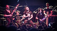 Metal band Myrath performing in Madrid, 2016 Myrath en Madrid.jpg