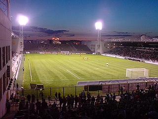 <span class="mw-page-title-main">Stade des Costières</span> Former football stadium in Nîmes, France