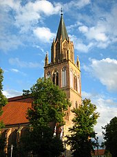 Die Konzertkirche im Stile der Backsteingotik (St. Marien)