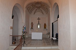 Le chœur et les deux transepts.