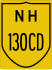 National Highway 130CD marker