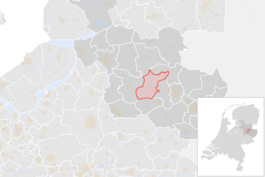 Locatie van de gemeente Hellendoorn (gemeentegrenzen CBS 2016)