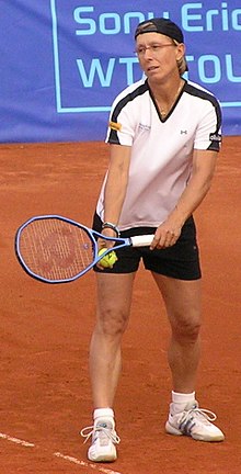 Мартина Навратилова! Фотографија е направена од ECM Prague Open 2006 (www.pragueopen.cz)