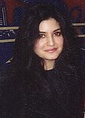 At age 16, Nazia Hassan became the youngest and the first Pakistani-born singer to win a Filmfare Award for her performance in the song "Aap Jaisa Koi" from Qurbani (1980). Nazia Hassan.jpg