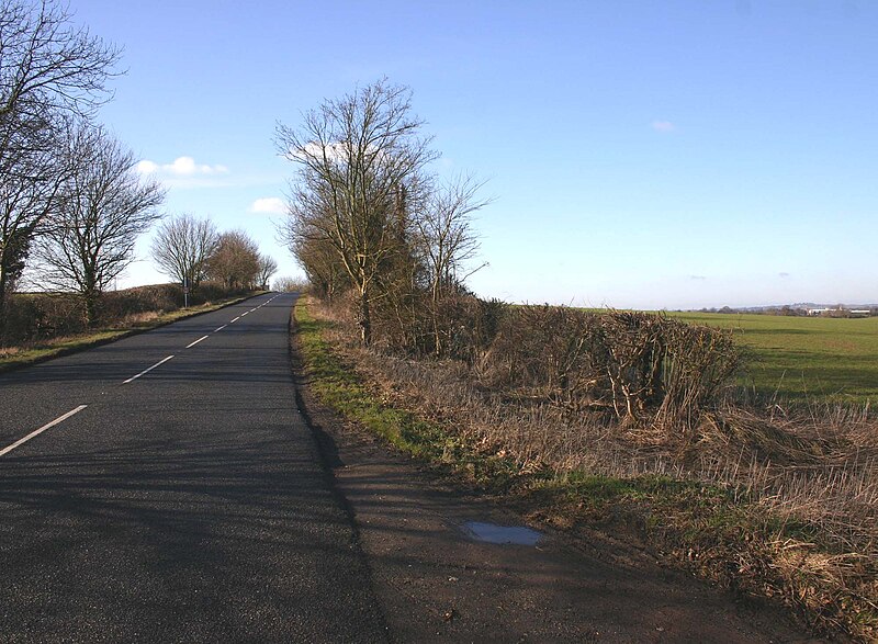 File:Newbold Road, Newbold Pacey - geograph.org.uk - 1707704.jpg