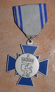 Civil Defence Cross of Honour Award