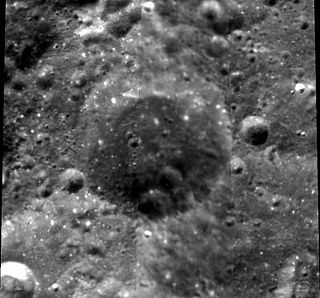 Tesla (crater) Lunar crater