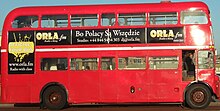ORLA.fm London routemaster bus since 2010. It can be hired by advertisers ORLA Bus for Maps.jpg