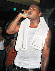 Obie Trice released two albums on the label, before leaving Shady in 2008. ObieTriceConcert 2006 cropped.jpg