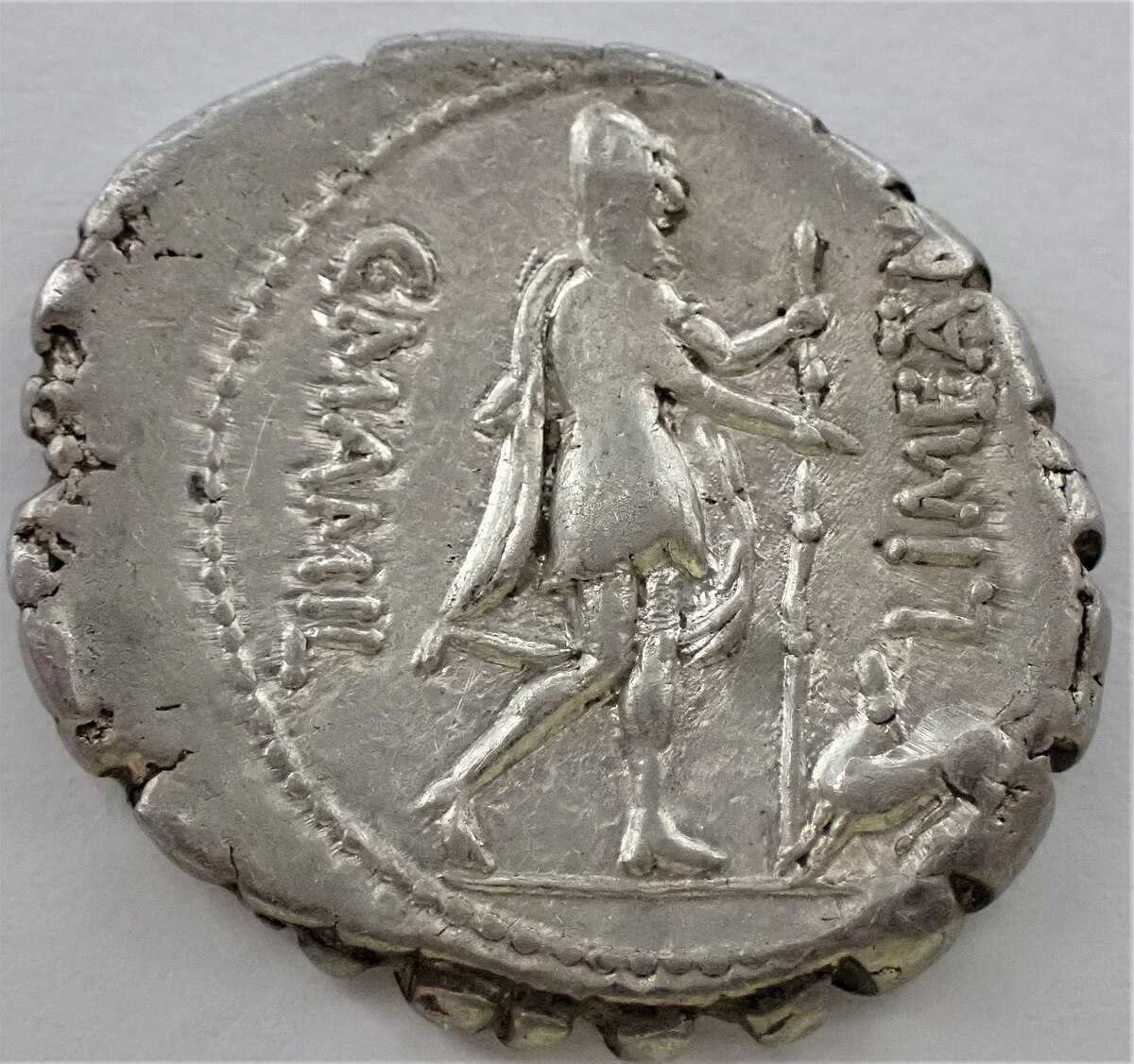 hestekræfter tynd grim File:Odysseus Argos roman coin.JPG - Wikimedia Commons