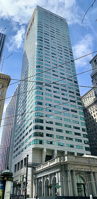 <span class="mw-page-title-main">One Sansome Street</span> Skyscraper located at the intersection of Sutter and Sansome Streets in San Francisco