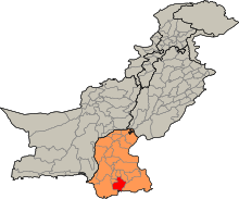 Pakistana - Sindh - Badin-distrikt.svg