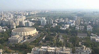 Pandit Deendayal Upadhyay Indoor Stadium building in India