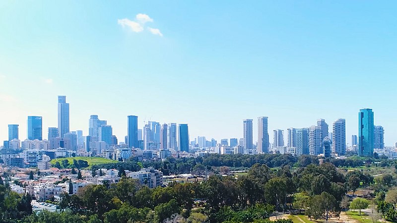 File:Panorama of Tel Aviv.jpg