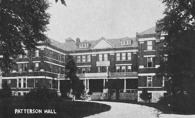 Patterson Hall, shortly after its 1904 opening