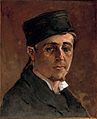 Self portrait, c. 1875-1877; Paul Gauguin