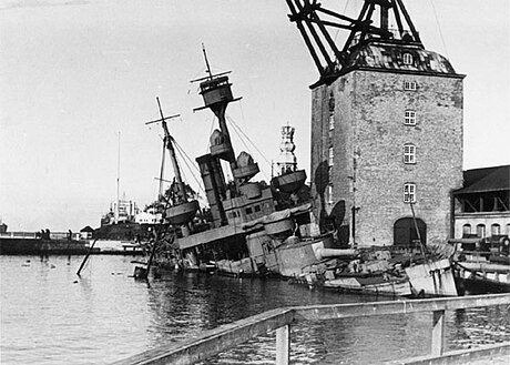 Sabordage de la flotte danoise à Copenhague