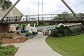 Pedestrian Bridge next to Cascades Amphitheater