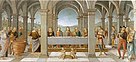 Perugino, pala di sant'agostino, nozze di cana.jpg