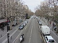 Avenue Jean-Jaurès depuis le pont de la petite ceinture