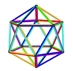 二十面體半形
