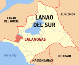 Kaart van Calanogas