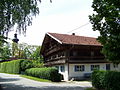 Farmhouse of a three-sided farm