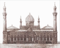 El plano de la restauración de la mezquita