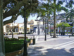 Westlicher Teil der Plaza de Coquimbo