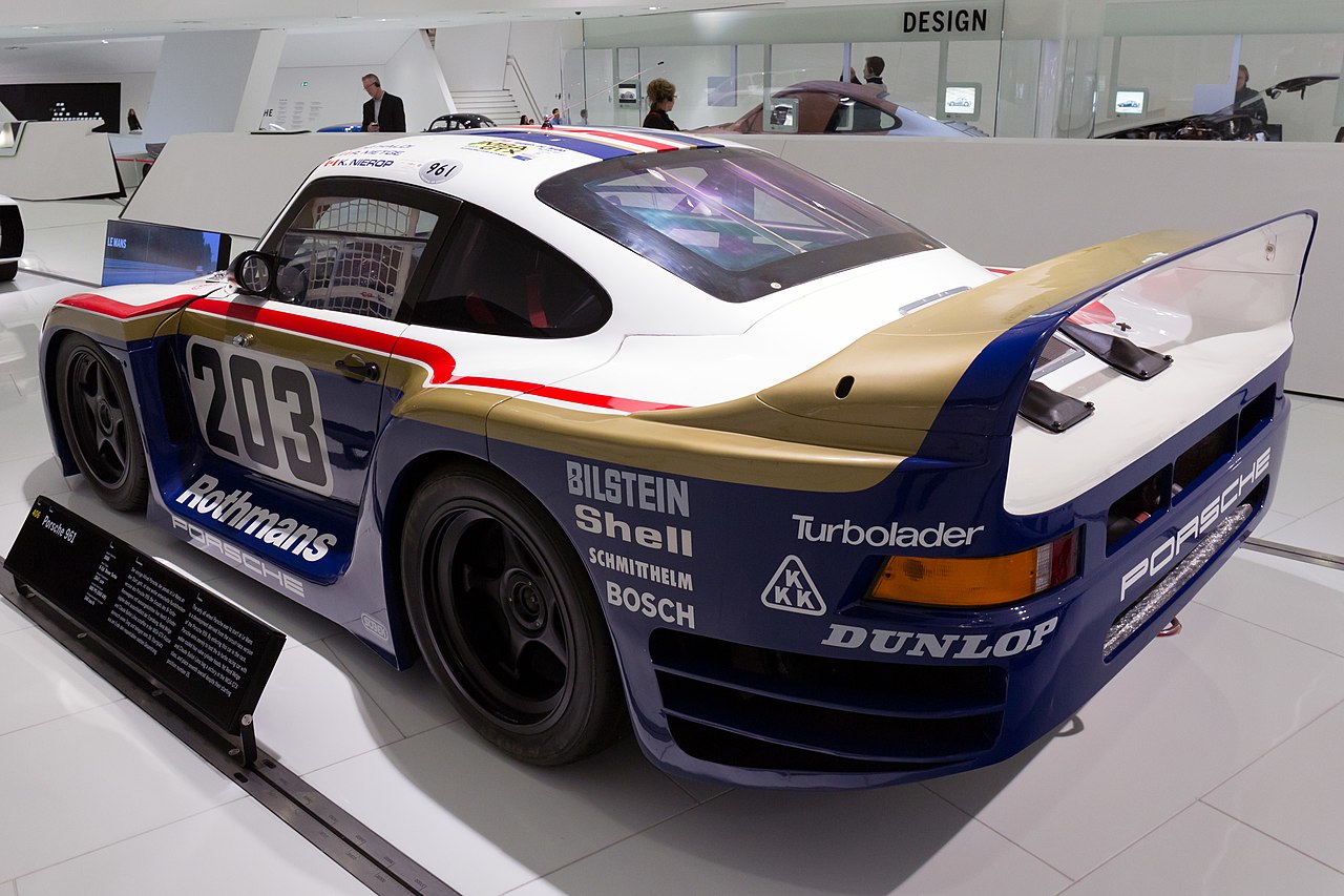 Image of Porsche 961 rear-left Porsche Museum